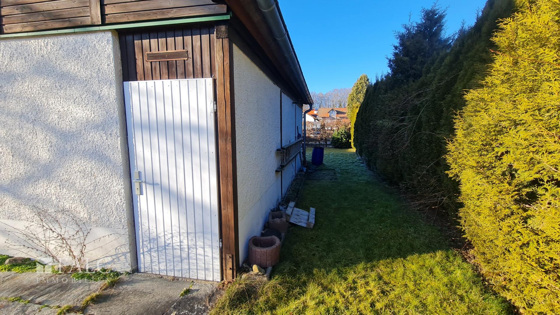 Blick zum Abstellraum Öllager